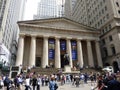 USA. New-York. Federal Hall National Memorial. Wall Street Royalty Free Stock Photo