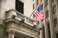 USA, New York, Wallstreet, Stock Exchange Royalty Free Stock Photo