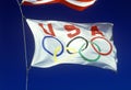 USA Olympic flag