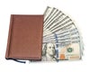 USA One hundred dollar bills Royalty Free Stock Photo