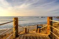 USA Pacific coast, Leo Carrillo State Beach, California.