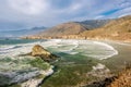 USA Pacific coast, Sand Dollar Beach, Big Sur, California Royalty Free Stock Photo