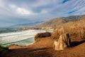 USA Pacific coast, Sand Dollar Beach, Big Sur, California Royalty Free Stock Photo