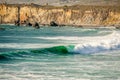 USA Pacific coast, Sand Dollar Beach, Big Sur, California Royalty Free Stock Photo