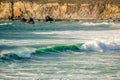 USA Pacific coast, Sand Dollar Beach, Big Sur, California Royalty Free Stock Photo