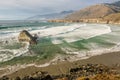 USA Pacific coast, Sand Dollar Beach, Big Sur, California Royalty Free Stock Photo