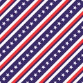 USA patriotic seamless pattern