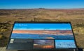 USA, PHENIX, ARIZONA- NOVEMBER 18, 2019: land forms and mountains, overlook, colorful landscape. Petrifed forest national