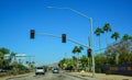 USA, PHENIX, ARIZONA- NOVEMBER 17, 2019: Traffic Lights, Traffic Signs and Road Signs in Arizona, USA