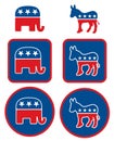 USA political symbols