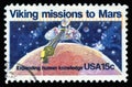 USA Postage Stamp Viking missions to Mars