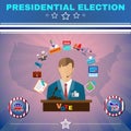 Usa Presidential Election Debates Banner