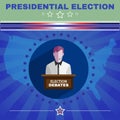 Usa Presidential Election Debates Banner