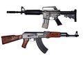 USA rifle versus soviet union rifle