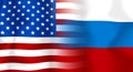 Usa-Russia Flag