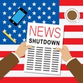 Usa Shutdown News Political Government Shut Down Means National Furlough