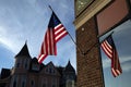 USA - Sunbury - Pennsylvania - an american flag