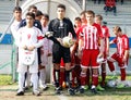 USA team vs IRAN team, youth soccer
