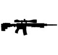 USA United States Army, United States Armed Forces, Marine Corps, Police fully automatic machine gun American Tactical Assault Rif