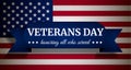 Usa veterans day concept background, realistic style Royalty Free Stock Photo