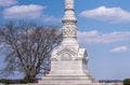 Pedestal and podium, Revolutionary war Victory memorial Yorktown, VA, USA