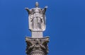 Lady Victory on top of war monument, Yorktown, VA, USA