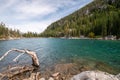USA Washington state mountains and mountain lake. Emerald water. HDR TOURISM AND TRAVEL Royalty Free Stock Photo