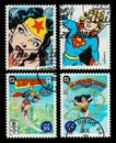 USA Wonder Woman and Supergirl Postage Stamps