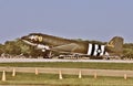 USAAF Douglas C-47A 43-15935 at an airshow at Dayton , Ohio DAY on August 23 , 1997.