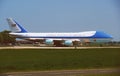 USAF Air Force One 82-8000 Boeing VC-25A CN 23824 LN 679 . Taken in May 1998 . Royalty Free Stock Photo