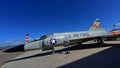 USAF Convair F-102A Delta Dagger fighter jet on display at Pearl Habor Pacific Aviation Museum