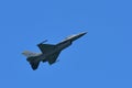 USAF F-16C/D Fighting Falcon performing aerial display at Singapore Airshow