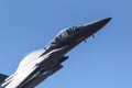 USAF F-15E Strike Eagle bomber jet plane Royalty Free Stock Photo