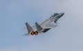 F15 Eagle departing RAF Lakenheath in England