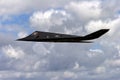 USAF Lockheed F-117A Nighthawk Stealth attack aircraft Royalty Free Stock Photo