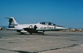 .USAF Lockheed TF-104G 63-8462 CN 5766 . Royalty Free Stock Photo