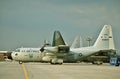 USAF lockheed WC-130H 65-0977 CN 382-4127 Royalty Free Stock Photo