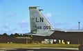 USAF McDonnell Douglas F-15C 86-0182 at RAF Lakenheath Royalty Free Stock Photo