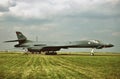 USAF Rockwell B-1B Lancer 86-0104 CN 64 Converted to Block D in 1999 . Royalty Free Stock Photo