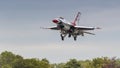 USAF Thunderbird formation team aircraft