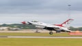 USAF Thunderbird formation team aircraft