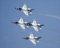 USAF Thunderbirds Royalty Free Stock Photo
