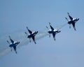 USAF Thunderbirds Royalty Free Stock Photo