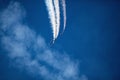 Usaf f16 jets flying at airshow