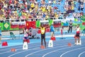 Usain Bolt at Rio2016 Olympics Royalty Free Stock Photo