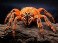 Usambara Orange Baboon Tarantula Royalty Free Stock Photo