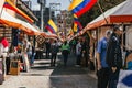 Usaquen flea market Bogota Colombia