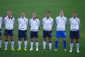 USAs national women soccer team Royalty Free Stock Photo