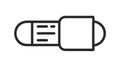 USB-C Port Icon: Modern Connectivity Charging Interface, vector design Generative AI Royalty Free Stock Photo