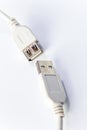 USB cable Royalty Free Stock Photo